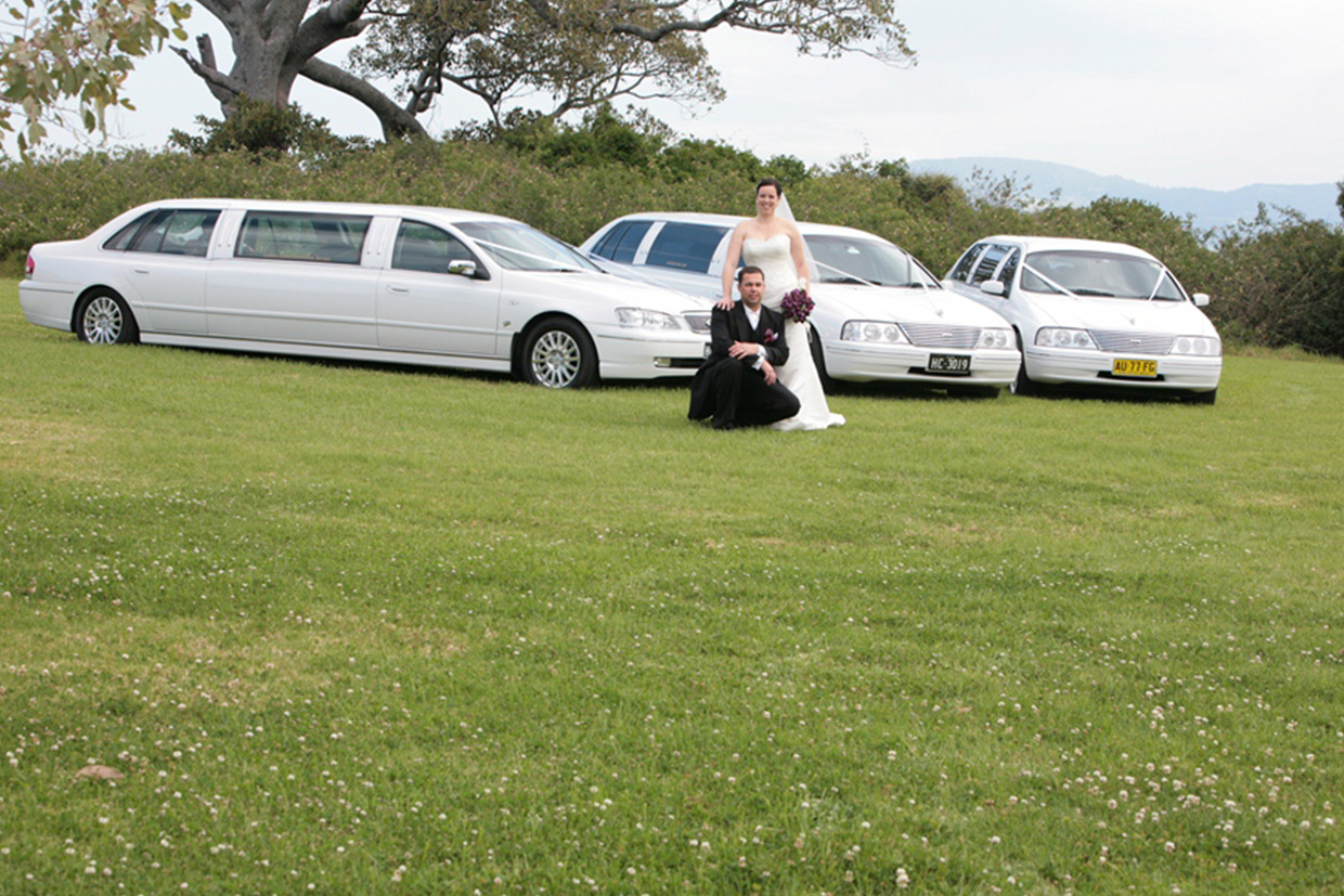 Leisure coast limousines wedding car hire